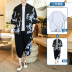 mùa hè mỏng cardigan Tang hai mảnh retro phong cách Nhật Bản áo Trung Quốc gió nam kimono giản dị phù hợp với thủy triều 