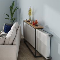 Living room sofa rear frame against wall on floor frame of wooden heating plate plate bed head of bed frame