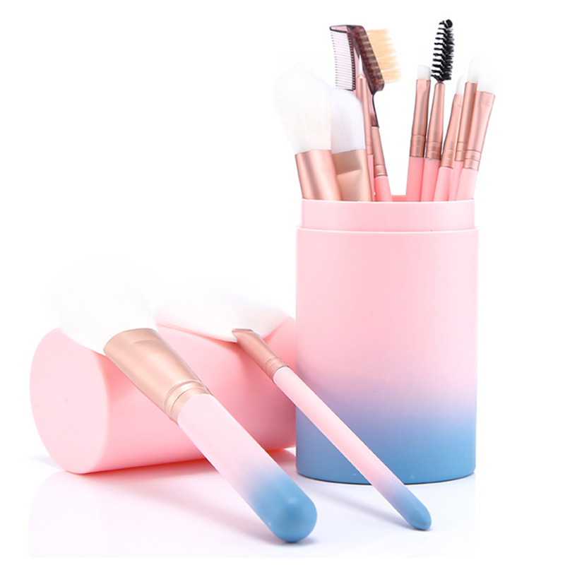 Beginner soft hair not Zaw face make-up Beauty makeup tool portable full set eye shadow brush blush brush lip brush cover brush