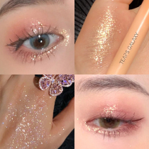 Human fish in tears Silkworm Pens Persistent Waterproof Eyes Monochrome High Light Coral Ccicra Pen Not Fly Pink Eye Shadow Pen Eye Shadow Stick