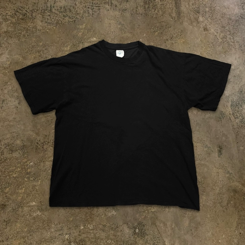 Хлопковая базовая однотонная футболка, 250 грамм, оверсайз