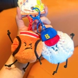 Баскетбольная плюшевая подвеска, мультяшная теннисная кукла, бейсбольная небольшая сумка, изысканная игрушка, простой и элегантный дизайн, подарок на день рождения