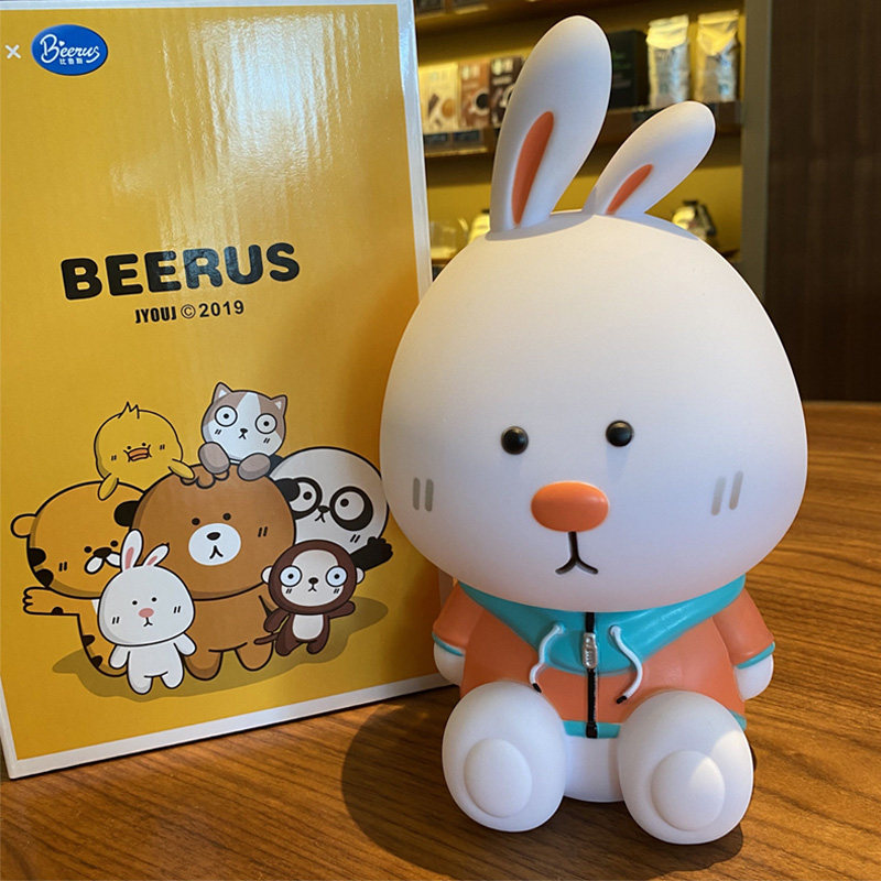 Can deposit desirable deposit pot large capacity Children's net red anti-fall deposit box girl cartoon cute rabbit deposit money cylinder