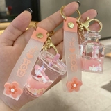 Милый чай с молоком, креативный мультяшный брелок, школьный рюкзак, популярно в интернете, подарок на день рождения