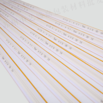 Die cutting machine creasing strip indentation line bottom die strip back pressure line die cutting consumables indentation die