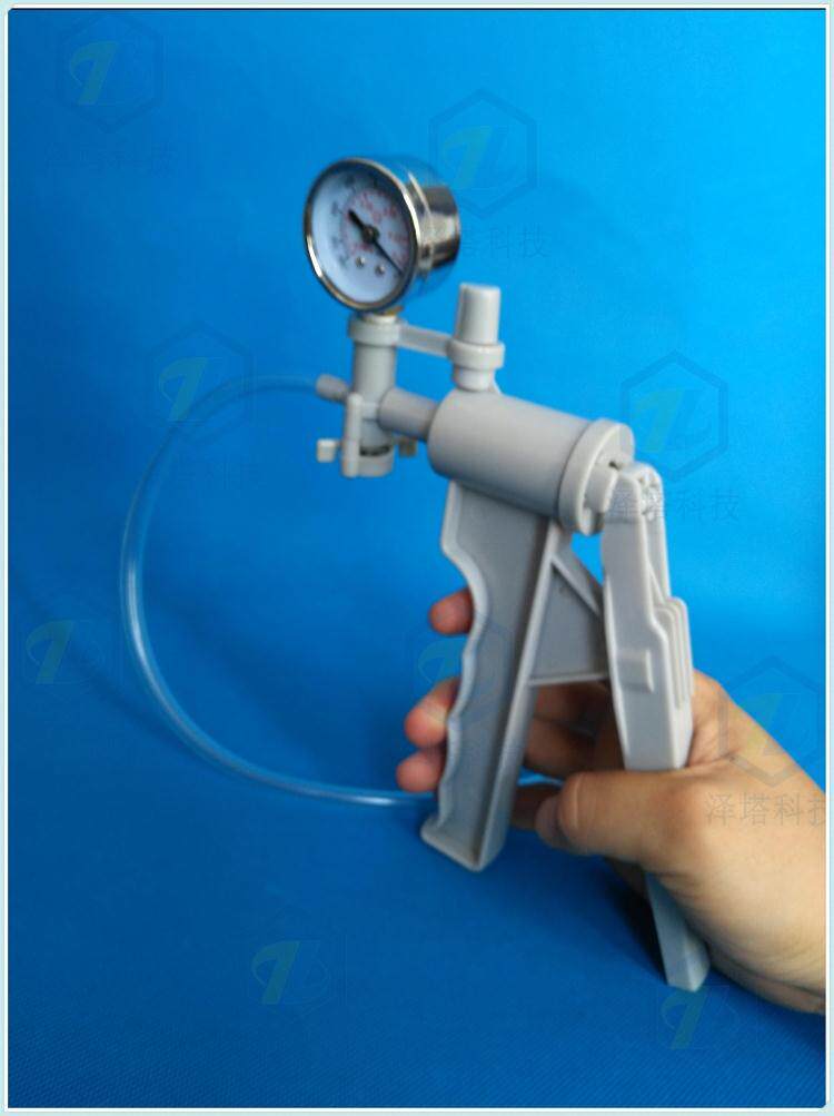 Manual vacuum pump Suction filter pump Suction pump Vacuum gun Extrusion vacuum pump with vacuum gauge Laboratory use