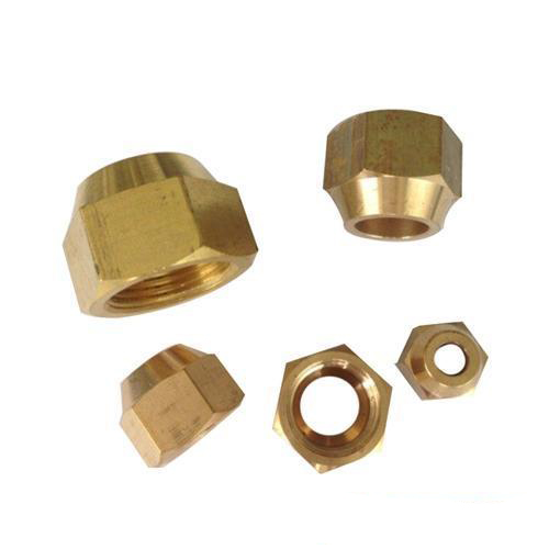 Brass Sodium Subair Conditioning Flared Joint Brass Lock Mother Nazi Screw Cap Air Conditioning Sodium Submale Nazi Yingzi System