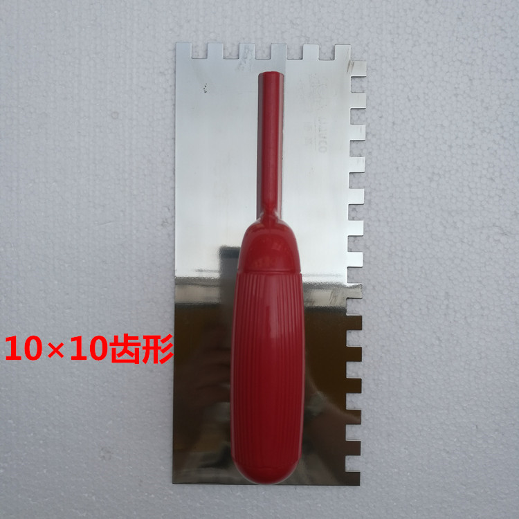 Tile adhesive Tile adhesive Special tooth type scraper Universal scraper Waterproof paving tool