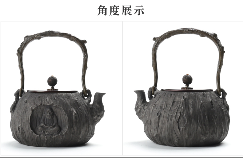 ZongTang iron pot of cast iron teapot tea kettle imitation in southern Japan boiling tea machine electricity TaoLu half a hand
