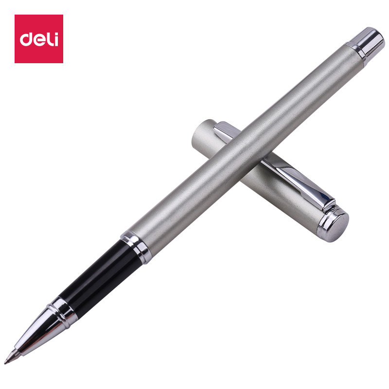 Able Metal Rod Middle Sex Pen Business Signature Pen 0 5mm Black Waterborne Pen Student With Fine Rod Pen Stationery