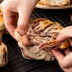 Pháp nướng nhỏ vuông không dính bánh khuôn không dính sâu nướng chảo băm nhỏ bánh mì nướng khuôn vuông mài - Tự làm khuôn nướng