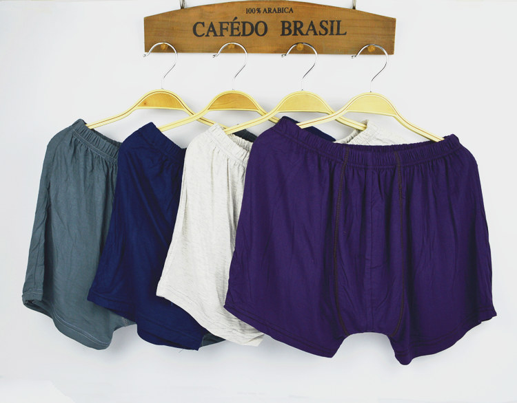 Modal quần short trung niên quần short boxer nam mùa hè cộng với phân bón XL cao eo vuông chất béo quần short shop đồ lót nữ gần đây