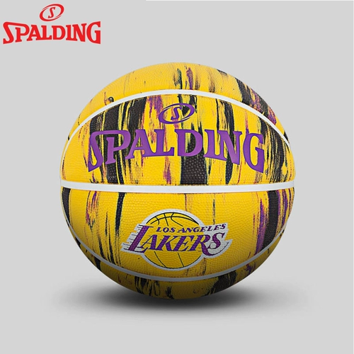 Spalding, баскетбольный мраморный уличный износостойкий нескользящий мяч для тренировок