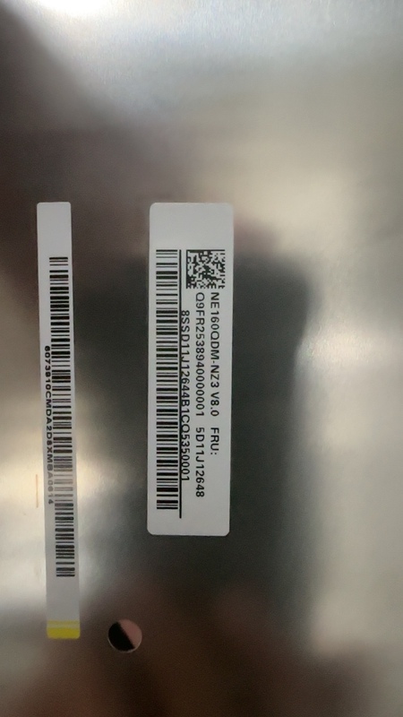 16-Inch 2.5K 240Hz Ne160Qdm-Nz2/3/5/8/A/B Mng007Da2-1 B16Qan02.2