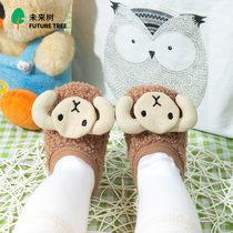 Floor socks baby autumn and winter thickened baby cartoon indoor cool toddler shoes non-slip men and women socks early education