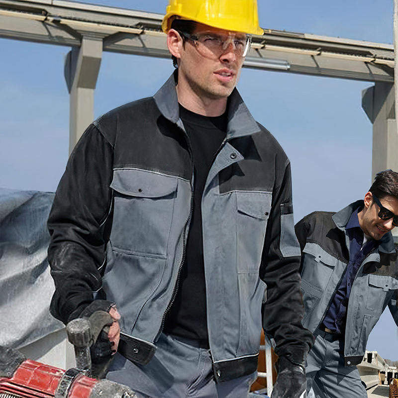 Work clothes men's clothing factory clothes workshop labor workers site abrasion-proof tooling suit customized steam repair long sleeve labor conserved-Taobao