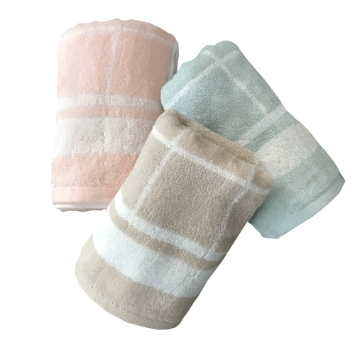 Детское хлопковое мягкое полотенце для умывания для домашнего использования для лица, хорошо впитывает воду