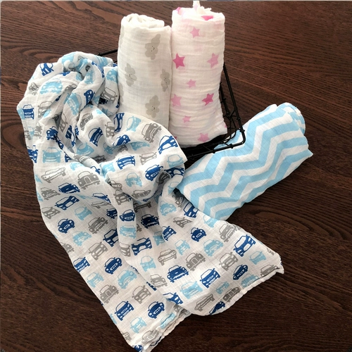 Детское хлопковое марлевое банное полотенце, летнее тонкое одеяло для новорожденных