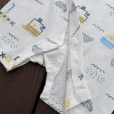 Детский хлопковый комбинезон, летнее тонкое боди, 9-18 мес.