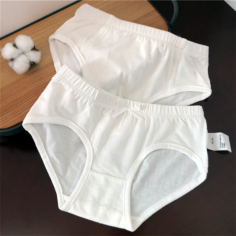 Summer children's underwear male and female baby 1-3 years old bamboo fiber thin section boy shorts head baby small underwear 2 pack