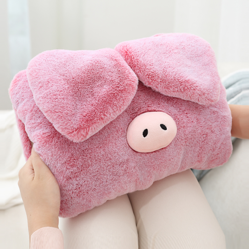 Hot water bag Rechargeable explosion-proof adult warm water bag Meng Meng Cute baby warm palace plush Korean version warm hand treasure