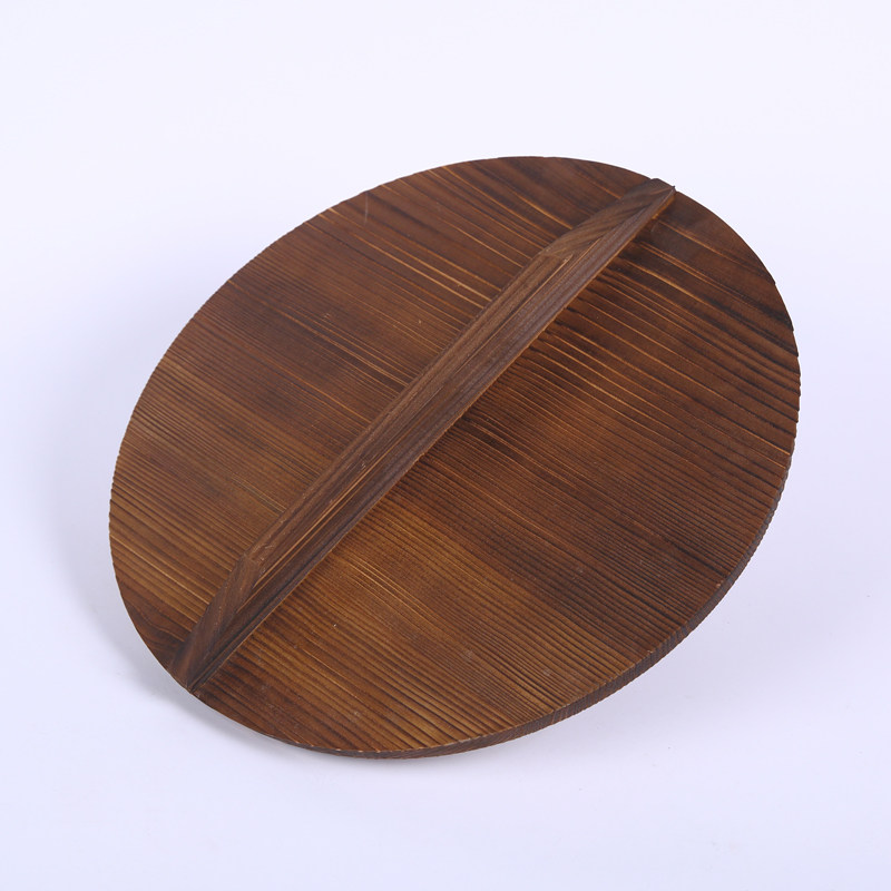 Buy Wooden pot cover Pure handmade fir pot lid Zhangqiu Iron pot