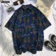 Áo sơ mi nam tay ngắn Hawaii Hải Nam du lịch đảo Sanya quần áo đi biển xu hướng in áo nam và nữ màu áo - Áo