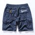 Tide thương hiệu Yu Wenle mùa hè rắn màu thể thao quần short vài phần quần cotton mỏng terry vải mới quần thường quần ống suông nam Quần short