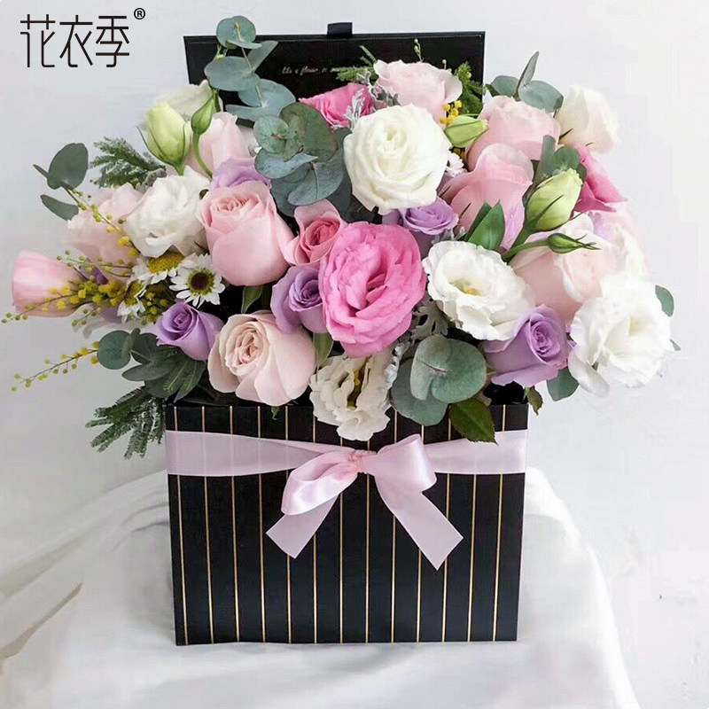 Floral season folding floral box floral floral floral floral packaging hug Box Yonsei Box 7 New Year's Eve Gift to girlfriend Gift