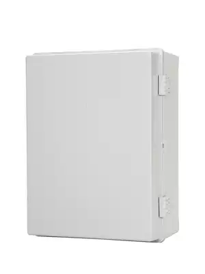 Waterproof plastic distribution box sealed buckle base industry hinge surface mounted instrument electrical box anti-corrosion flip electrical box