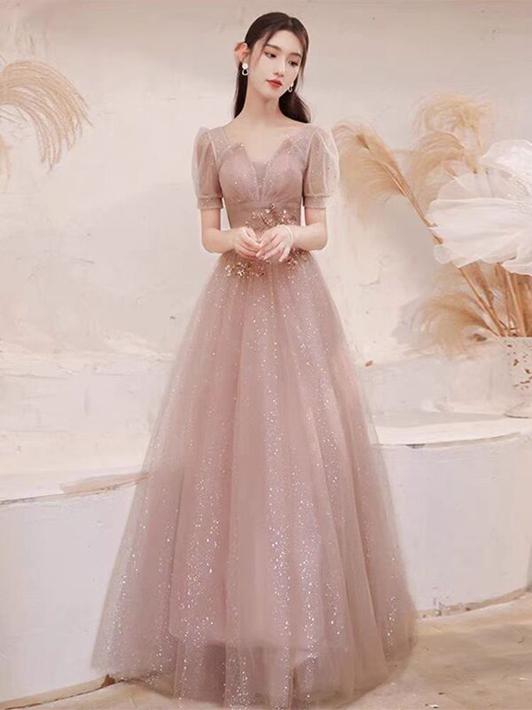 Plus-Size Evening Dress for Women, Elegant and Luxurious, Niche High-End, Suitable for Adult Ceremonies, Hosting Annual Meetings, Student Talent Shows, and Exams