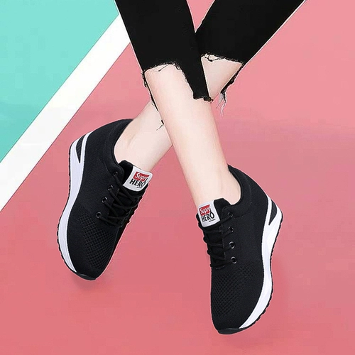 Летние дышащие высокие туфли, универсальная повседневная обувь, спортивная обувь, 2020 года, в корейском стиле