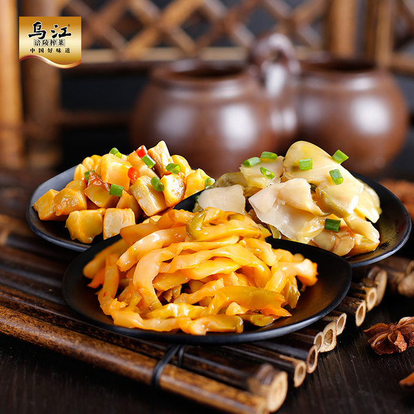 重庆特产 乌江 涪陵榨菜 15袋1715g 优惠券折后￥29.9包邮（￥34.9-5）