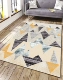 Nordic đơn giản phòng thảm sống bàn cà phê phòng ngủ cửa hàng thảm hình học cho thảm tatami đơn giản máy nhà châu Âu rửa - Thảm thảm đồ chơi cho bé