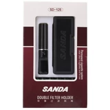Sanda SD125 Сигаретный фильтр Skigcup -фильтр -типа может заменить двойной фильтр элемента фильтра на 27 сигаретных сигаретных дымовых мужчин