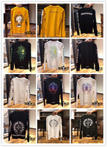 Chrome Hearts Colorful Sanskrit Cross print long-sleeved CH mens and womens crew neck sweater