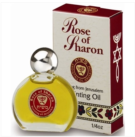 Israel Anointing Oil Blessing Prayer with Shalun Rose 7 5ml