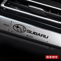 Черные автомобильные логотип металлические наклейки [subaru] 2 штуки