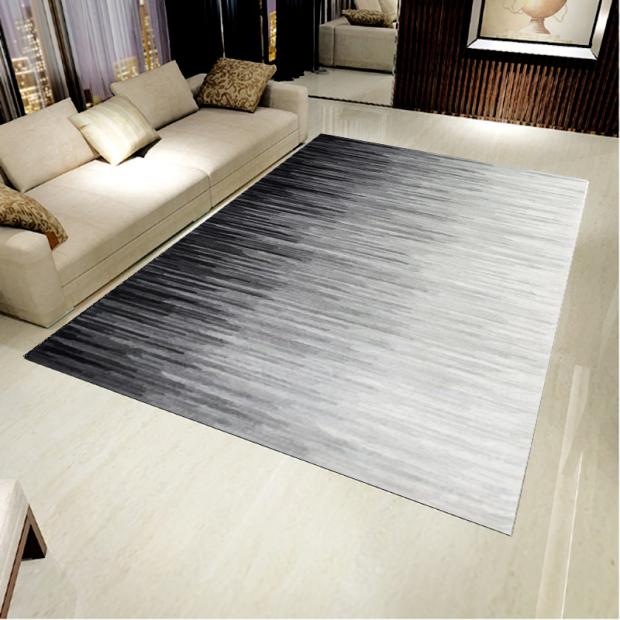 Bắc Âu hình học hiện đại Địa Trung Hải phòng khách thảm phòng ngủ cạnh giường nghiên cứu tiền sảnh sàn mat mỏng rửa tùy chỉnh - Thảm thảm nhựa trải sàn