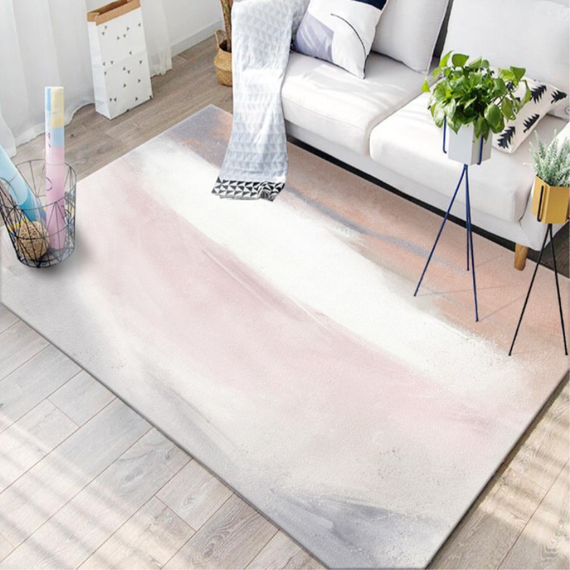 Net red carpet phòng khách phòng ngủ cạnh giường ngủ thảm nghiên cứu foyer tầng mat Bắc Âu thảm hình học đơn giản rửa tùy chỉnh thảm nỉ