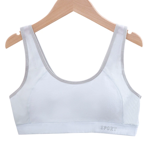 Хлопковое нижнее белье, подростковый бюстгальтер для школьников, бюстгальтер-топ, подходит для подростков