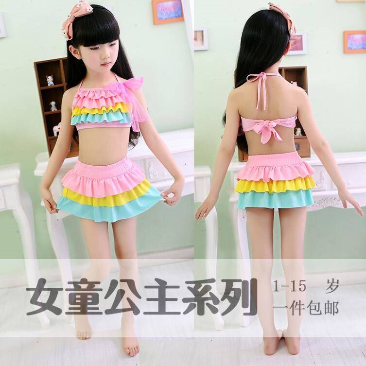 Thời trang đồ bơi bé gái trẻ em thể thao kiểu trẻ em lớn mùa xuân nóng bỏng trẻ em Hàn Quốc thời trang nước ngoài phiên bản Hàn Quốc 2019 - Đồ bơi trẻ em đồ bơi cho bé gái 3 tuổi