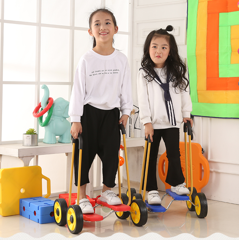 xe thăng bằng cho bé 18 tháng Xe tay ga cân bằng bánh xe lớn dày Thiết bị đào tạo ý thức trẻ em Đồ chơi xe bốn bánh bước - Smart Scooter 	xe điện thăng bằng xiaomi