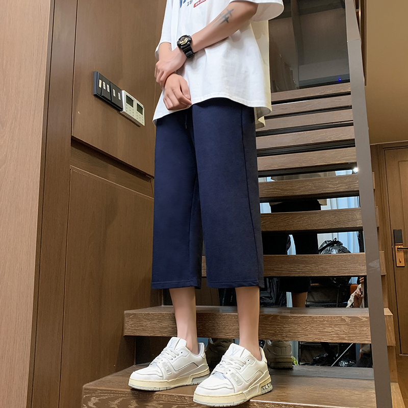 Navy Blue School Uniform Pants Shorts for Boys and Girls, Elementary School Students, Middle School Students, High School Students, Children's Dark Blue Pure Cotton Capri Pants Navy Blue School Uniform Pants Shorts for Boys and Girls, Elementary School Students, Middle School Students, High School Students, Children's Dark Blue Pure Cotton Capri Pants