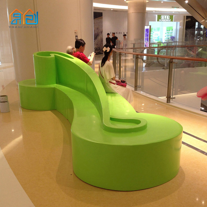 Creative shopping mall leisure seat public rest chair beautiful Chen decoration waiting stool special-shaped seat bench