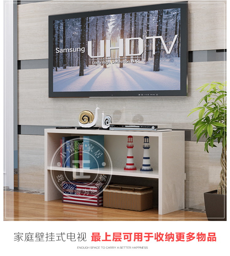 Tủ tivi bàn cà phê kết hợp bàn hiện đại tối giản phòng khách nhà kinh tế đơn giản căn hộ nhỏ phòng ngủ TV tủ - Buồng tủ giày thông minh