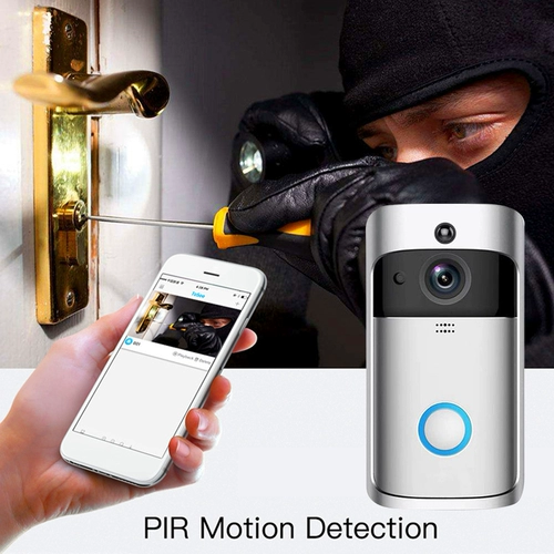 HD 720p Smart Wi -Fi Doorled Rock Intercom Video Door Door Wi Wi