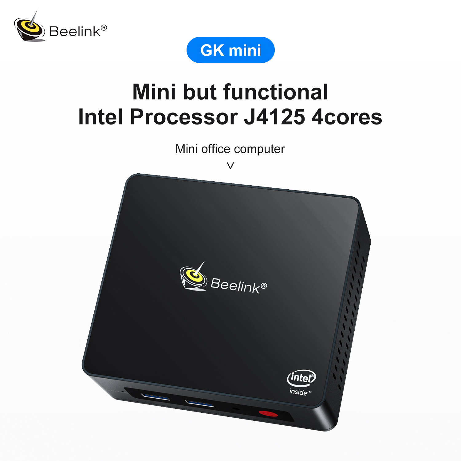 BEELINK PC INTEL GEMINI LAKE J4125 GKMINI COMPUTER WINDOWS