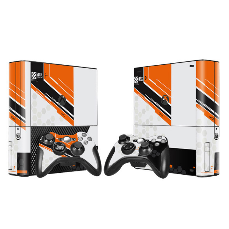 XBOX360E dán màu dán máy trò chơi bảo vệ phim đau máy dán xử lý dán chủ đề trò chơi dán - XBOX kết hợp máy chơi game cầm tay psp