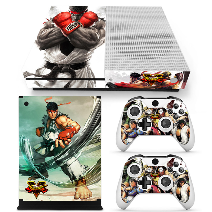 XBOX ONE slim sticker xboxone s máy chủ điều khiển trò chơi xử lý phim cơ thể đau dán dán màu - XBOX kết hợp tay cầm chơi pubg